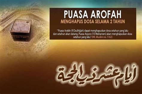 Jangan Lupa Niat Puasa Arafah Lengkap Arab, Latin dan Keutamaan