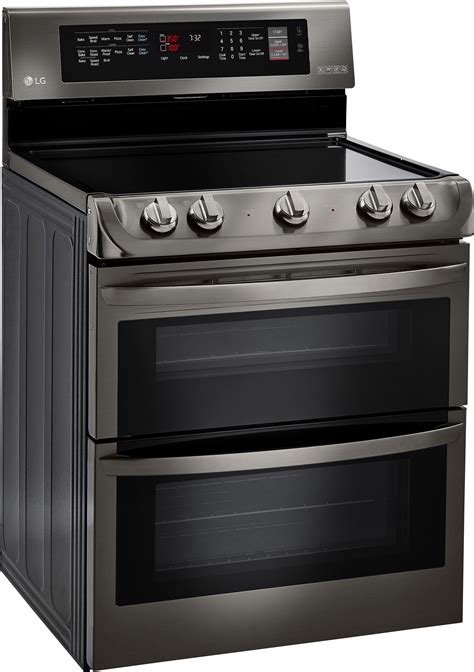 Customer Reviews: LG 7.3 Cu. Ft. Self-Cleaning Freestanding Double Oven ...