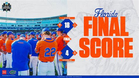 Florida Gators Baseball on Twitter: "Our incredible run comes to an end ...