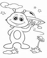 44 Alien Coloring Pages  ColoringPagesOnlycom sketch template