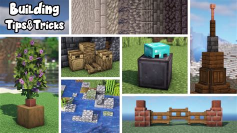 100+ Minecraft Building Tips and Tricks! - YouTube