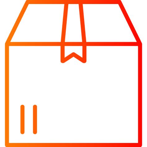 Delivery box Generic Gradient icon