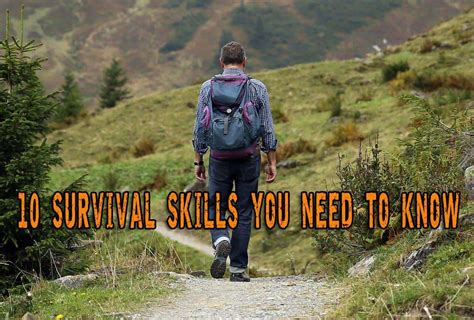 10 Survival Skills You Need To Know | Prepper's Will