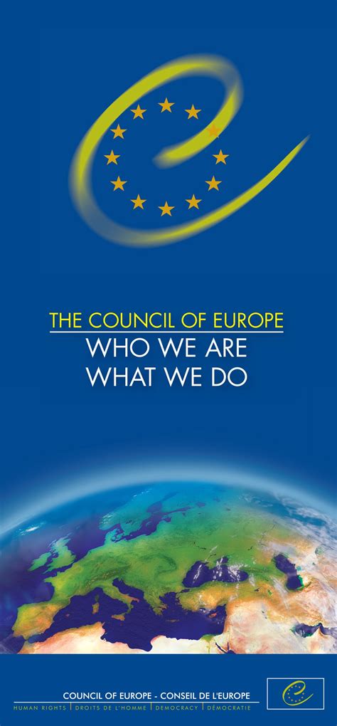 The Council of Europe - Who we are?