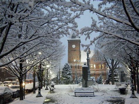 Memorial Park & City Hall, Carbondale, PA - 12/5/09 | Flickr