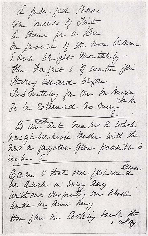 Transcriptions of Emily Dickinson's Writing | Dickinson Electronic Archives