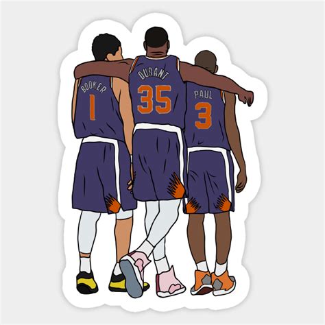 Booker, KD & CP3 by rattraptees | Kevin durant, Beals, Bradley beal