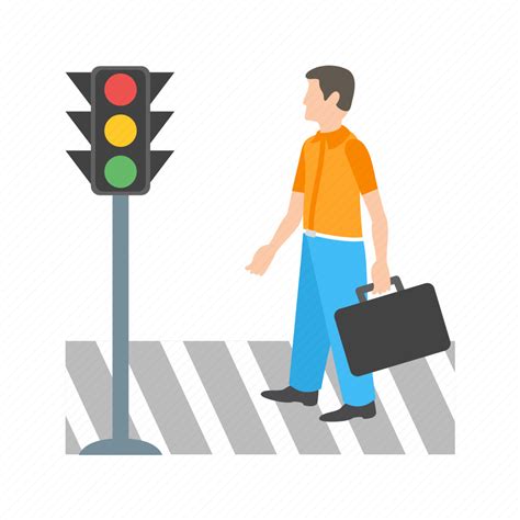 Busy, city, crossing, pedestrian, people, road, street icon - Download on Iconfinder