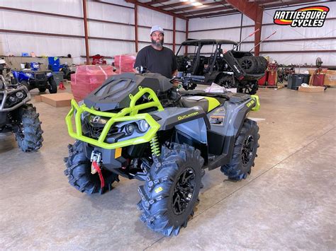 Congratulations to Jeumone Rush from Preston, MS for purchasing a 2020 Can-Am Outlander Xmr 850 ...