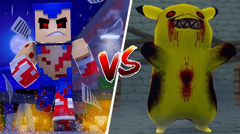 SKYWARS-DA-SORTE PIKACHU.EXE Vs SONIC.EXE !! - YouTube