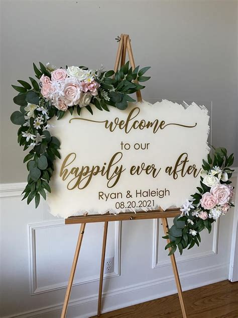 Wedding entrance sign – Artofit