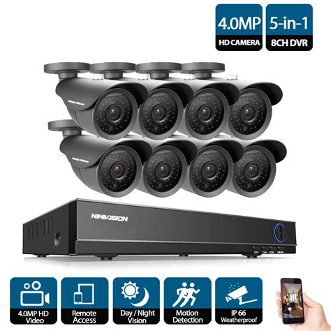 CCTV AHD 8CH 4MP 3G DVR recorder HDMI 1080P 8 Channel DVR NVR for 4.0MP HD Camera CCTV home ...