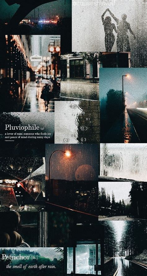 Pin by Ane on Aesthetic | Rainy wallpaper, Rainy day aesthetic, Rain ...