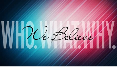 We Believe | Living Word