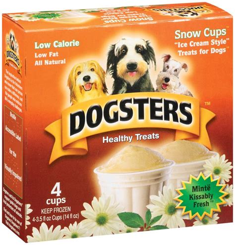 Dogsters 4 Ice Cream Style Snow Cups 4 Ct Treats For Dogs Reviews 2020