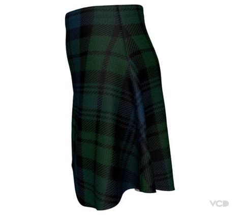 Green Tartan Plaid SKIRT Womens High Waisted Skirt TARTAN PLAID Mini Skirt Tartan Skirt Tartan ...