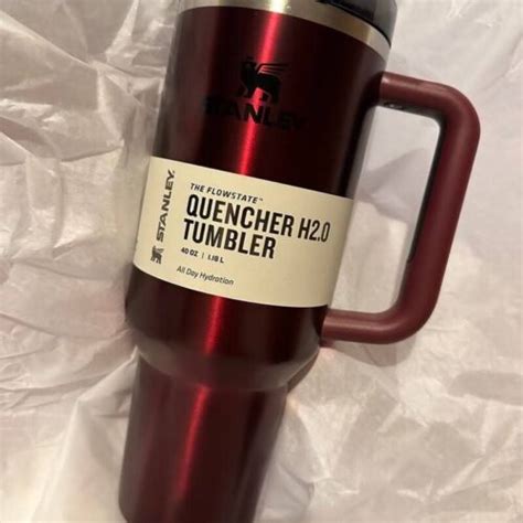 Stanley Holiday 2023 Limited Edition 40oz Quencher - “Rosewood Glow” Tumbler | eBay