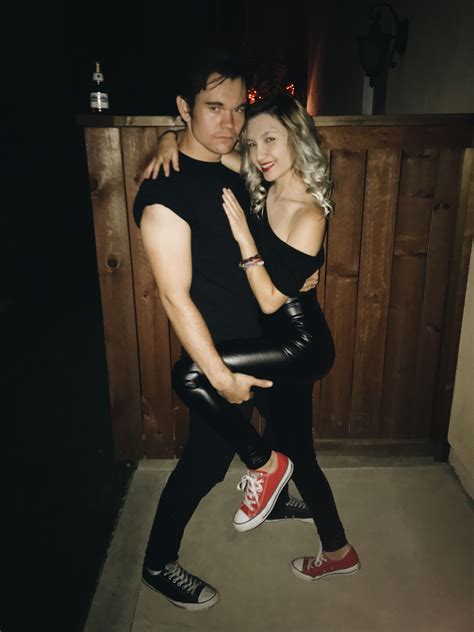 Sandy and Danny (Grease) Costume | Grease halloween costumes, Badass halloween costumes, Couples ...