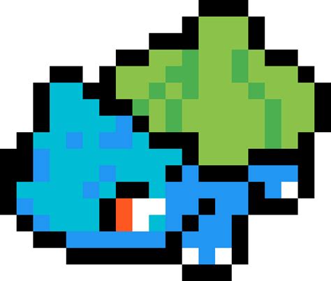 Pixilart - Bulbasaur pixel art by Headpat-YT