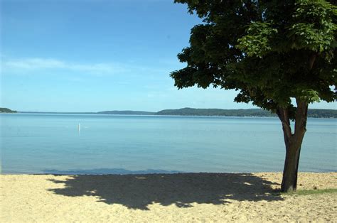 Crystal Lake from Beulah | The town of Beulah, Michigan, sit… | Flickr