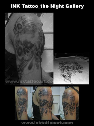 Tattoo_Black & tattoo(2007) - skull | Tattoo_Black & tattoo(… | Flickr