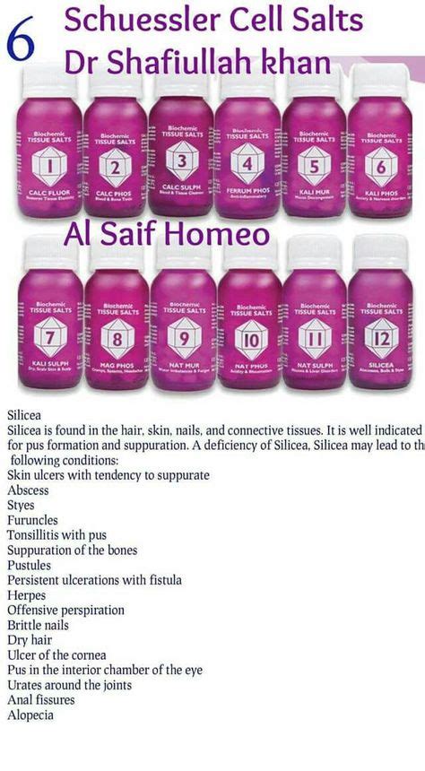 100 Tissue Salts ideas | tissue salts, homeopathy, homeopathic remedies