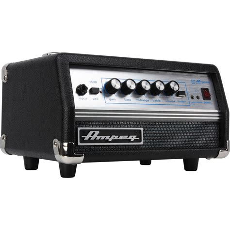 Ampeg MICRO-VR Solid-State 200W Bass Guitar MICRO VR HEAD B&H