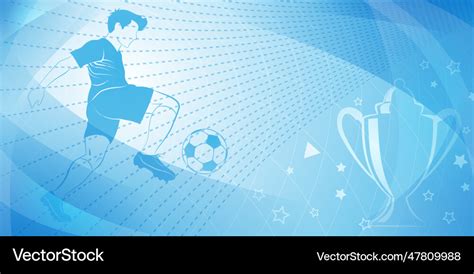 Abstract soccer background Royalty Free Vector Image