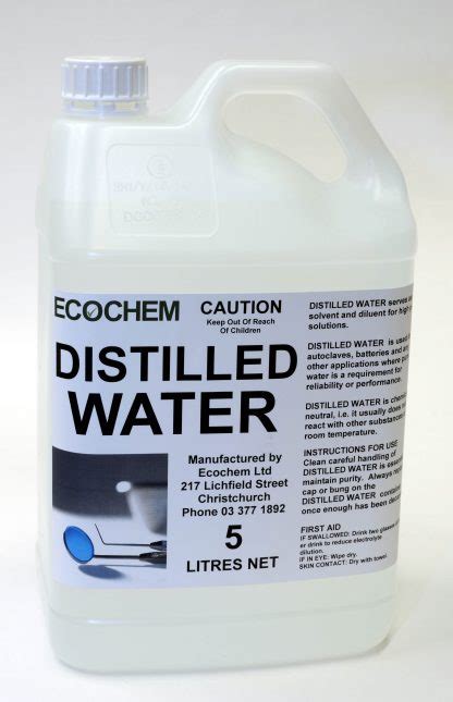 Distilled water - Ecochem Limited