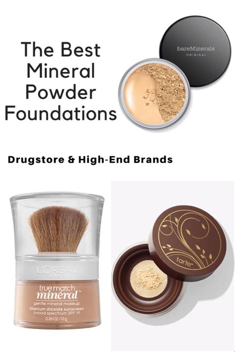 Best Mineral Foundations of 2021 - Mineral Powder Foundations | Mineral ...