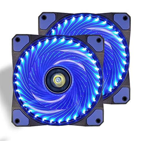 Ventilador de PC,CONISY 120 mm LED Gaming Ultra Silencioso Ventiladores ...