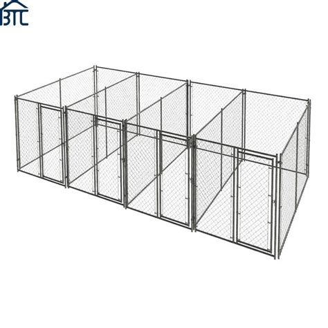 Wholesale Galvanized Outdoor Chain Link Dog Kennel Runs - China Chain ...