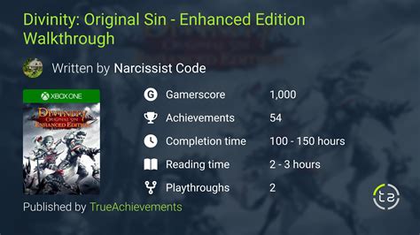 Divinity: Original Sin - Enhanced Edition Walkthrough