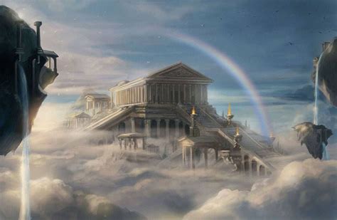 Olympian Palace | Greek mythology art, Fantasy art landscapes, Concept art