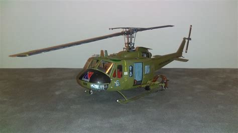 UH-1D Huey Gunship -- Plastic Model Helicopter Kit -- 1/32 Scale -- #855536 pictures by keyda81