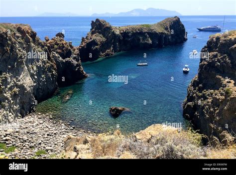 Panarea has some of the most beautiful, secluded beaches in Italy Stock Photo - Alamy