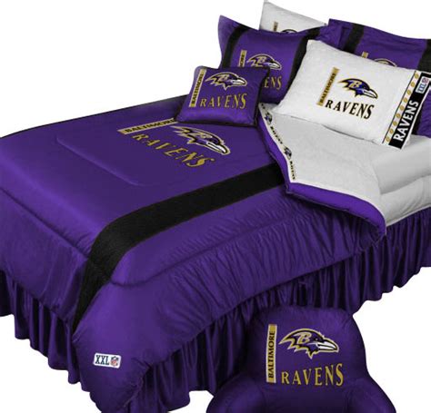 NFL Baltimore Ravens Comforter Pillowcase Football Bedding ...