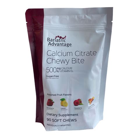 Bariatric Advantage 500mg Calcium Chewy Bites - Sumter Gallery