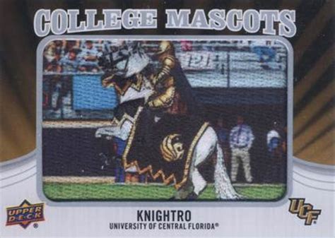 2012 Upper Deck Football College Mascots Patch Card Gallery and Info