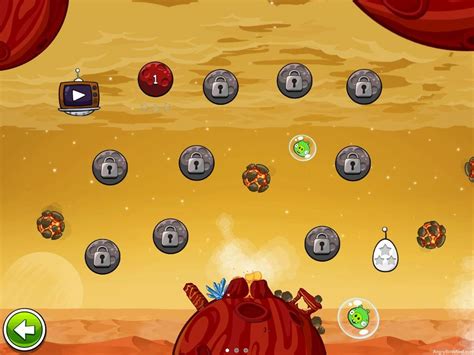 Angry Birds Space Red Planet Level Selection Screen | AngryBirdsNest