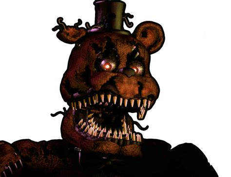 Transparent Nightmare Freddy from the mobile image (Warning: Huge File ...