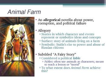 Introduction to Animal Farm: Historical Context by Kristine Muston