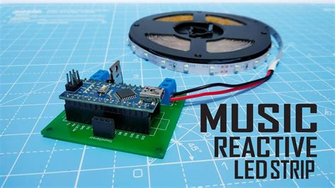How To Make Arduino Music Reactive Led Strip - YouTube