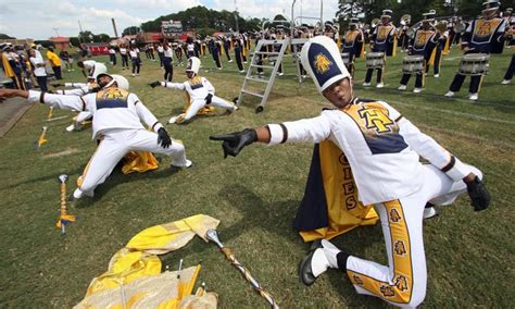 North Carolina A & T's marching band brings the noise in Belmont