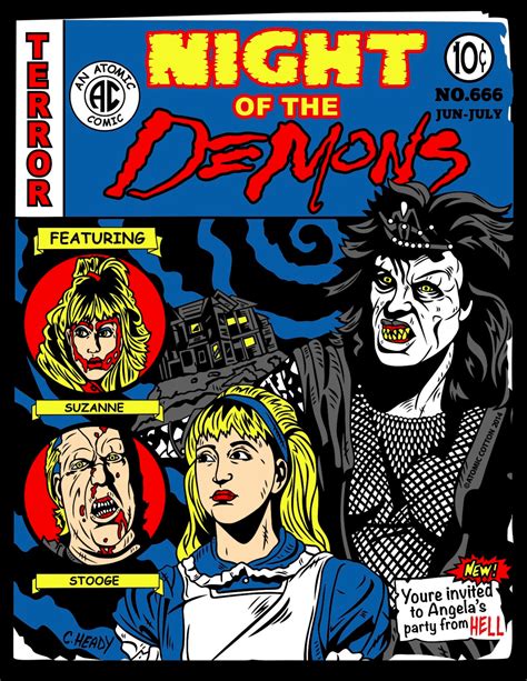 The Horrors of Halloween: NIGHT OF THE DEMONS (1988) Artwork / Posters