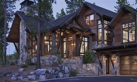 Mountain Elegance Designed for Family | Mountain home exterior, Rustic house plans, Mountain ...