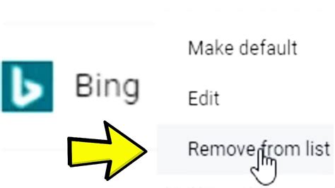 Remove Bing Search - Bing images