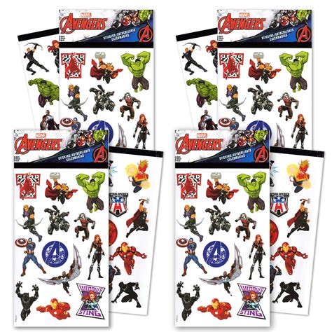 Buy Marvel Avengers Stickers for Kids ~ 100 Avengers Superhero Stickers for Superhero Party ...