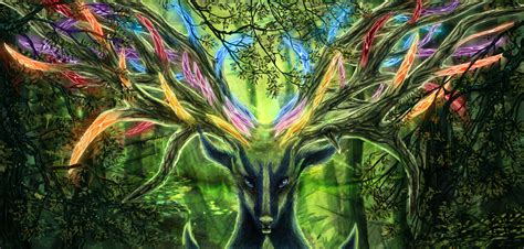 Xerneas Fan Art by Houndourka on DeviantArt