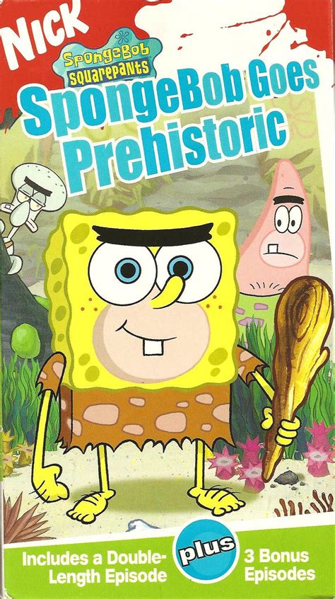 SpongeBob Goes Prehistoric (VHS) | Encyclopedia SpongeBobia | FANDOM powered by Wikia